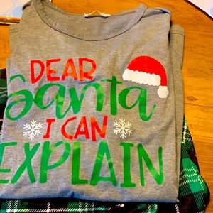 UNISEX Christmas Pajamas- size XL